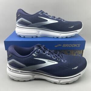 Brooks Ghost 15 Running Shoes Women's 10 D Wide Blue Comfort Sneakers NO INSOLES